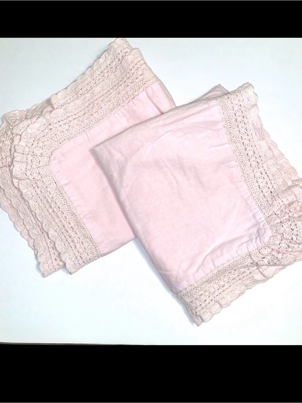 Simply Shabby Chic Pink King Size Shams